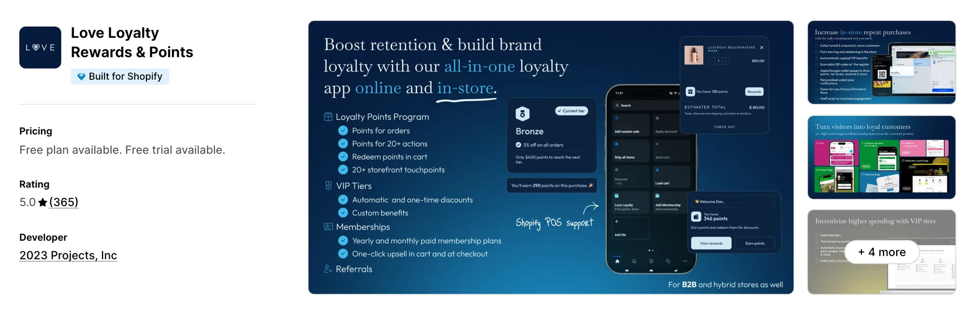 Love Loyalty Rewards & Points on the Shopify App Store