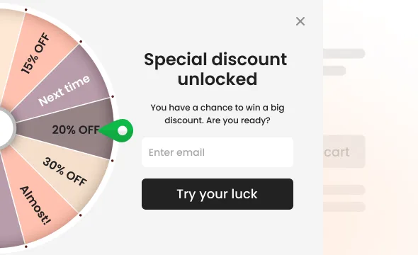 Vitals Spin the Wheel App widget
