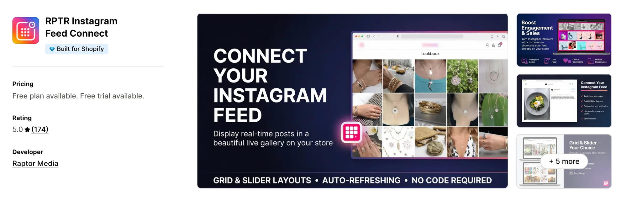 Instafeed: For Instagram Feed on the Shopify App Store