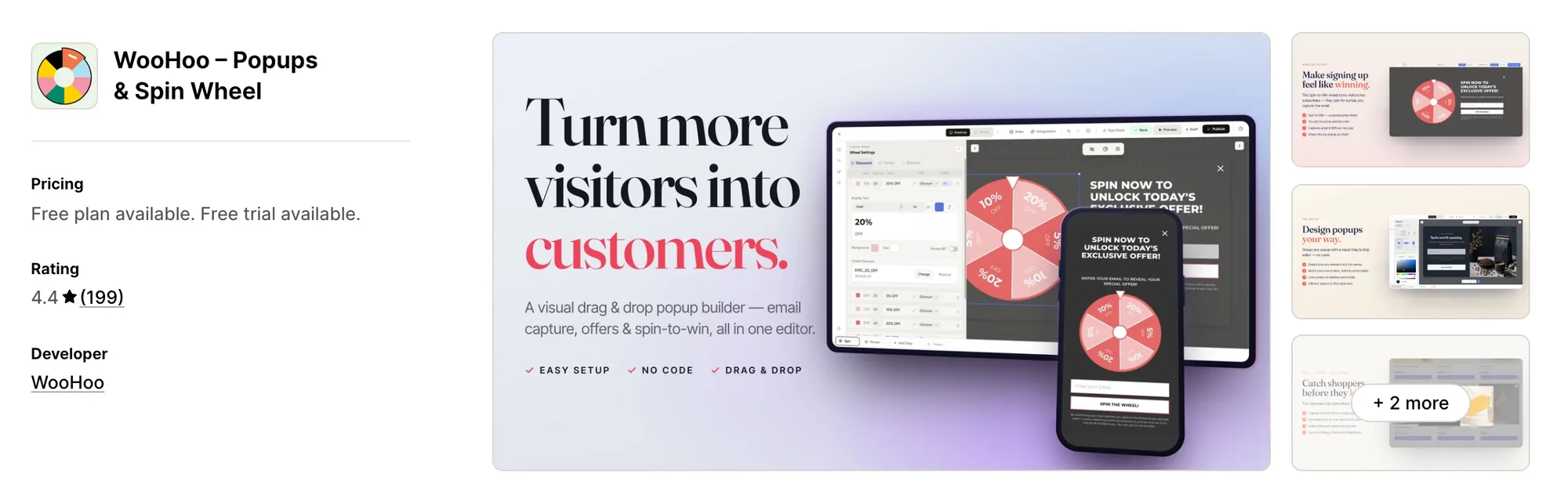 Promolayer popups for pros on the Shopify App Store