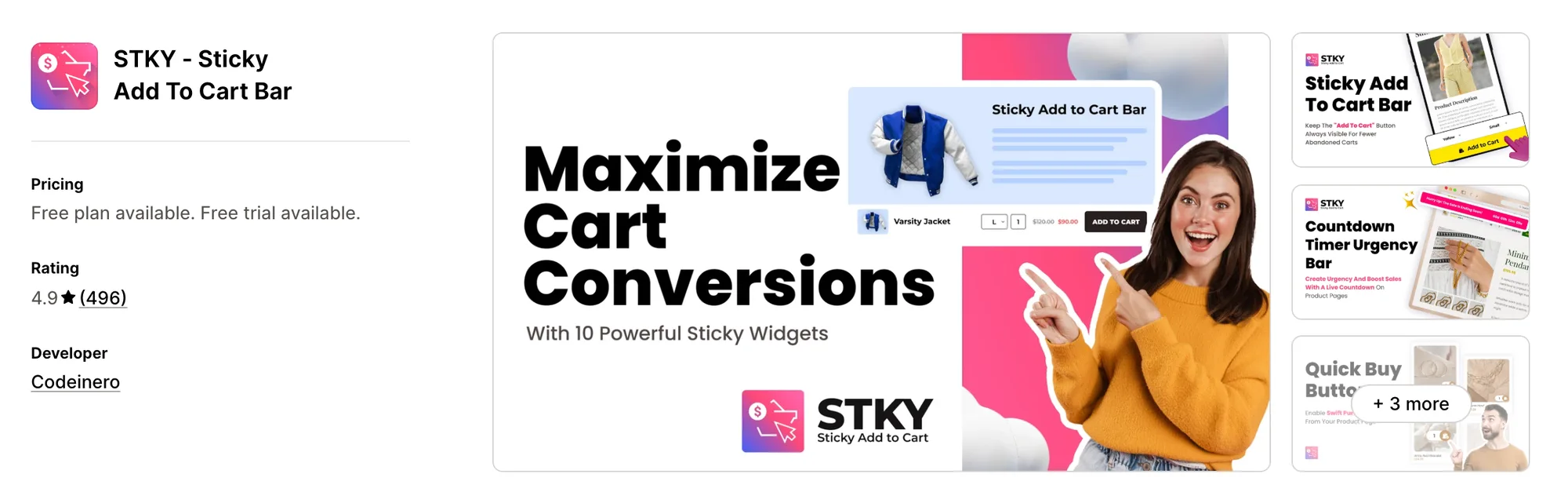 STKY ‑ Sticky Add To Cart Bar on the Shopify App Store