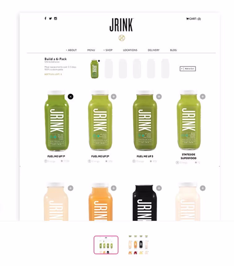 JRINK – Mix and match bundle practice