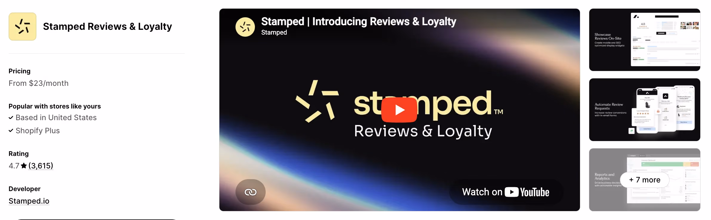 Stamped