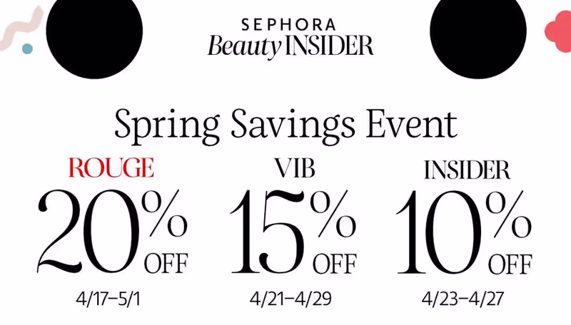 Vitals Shopify Upsell - Sephora Spring Savings