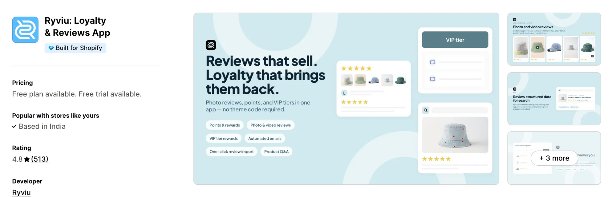 Ryviu: Loyalty & Reviews App on the Shopify App Store