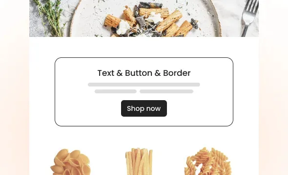 Text & Button & Border section preview