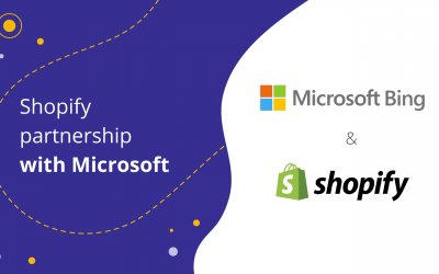 Shopify partnership with Microsoft, Bing, and Start